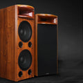 H18 Solid Wood Horn Floor Standing Speakers (Pair)