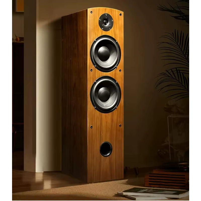 KYYSLB 159 Audiophile Floor Speakers – Dual 8" HiFi | Deep Bass | 20–200W