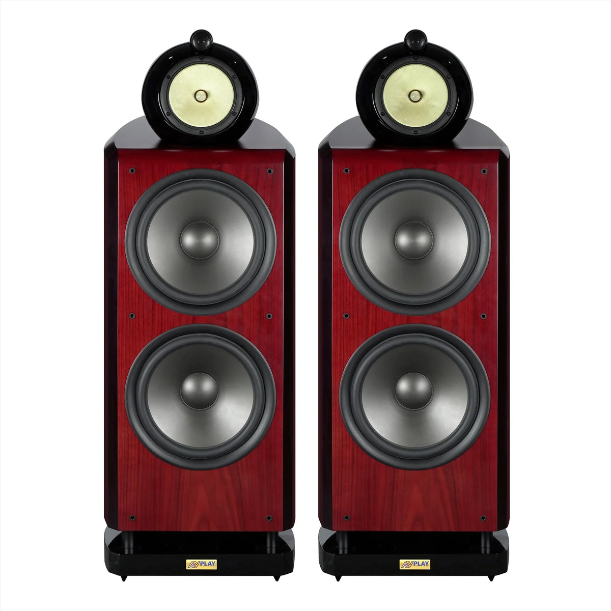 AVplay M212-BF 3-Way Dual 12" Hi-Fi Floor Standing Speakers (Pair)
