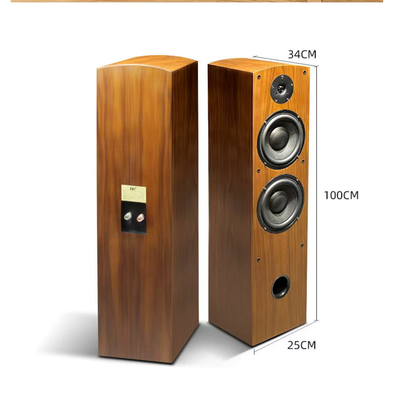 KYYSLB 159 Audiophile Floor Speakers – Dual 8" HiFi | Deep Bass | 20–200W