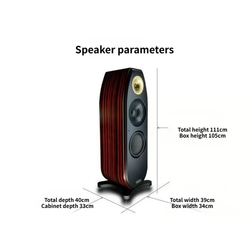 KYYSLB 150W–300W 10 Inch Floor Speakers – High-End Home Theater Audio System