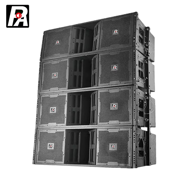 PA 4888 Line Array Speaker System – 18" 2000W 3-Way Waterproof (Set of 4)