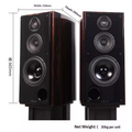 AB-11 8350 Upgraded 3-Way Hi-Fi Floor Standing Speakers (Pair)