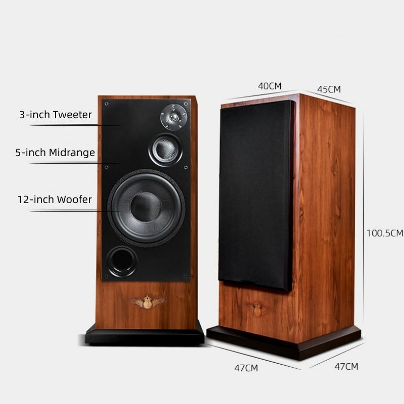 BN-186 3-Way Hi-Fi Floor Standing Speakers (Pair)