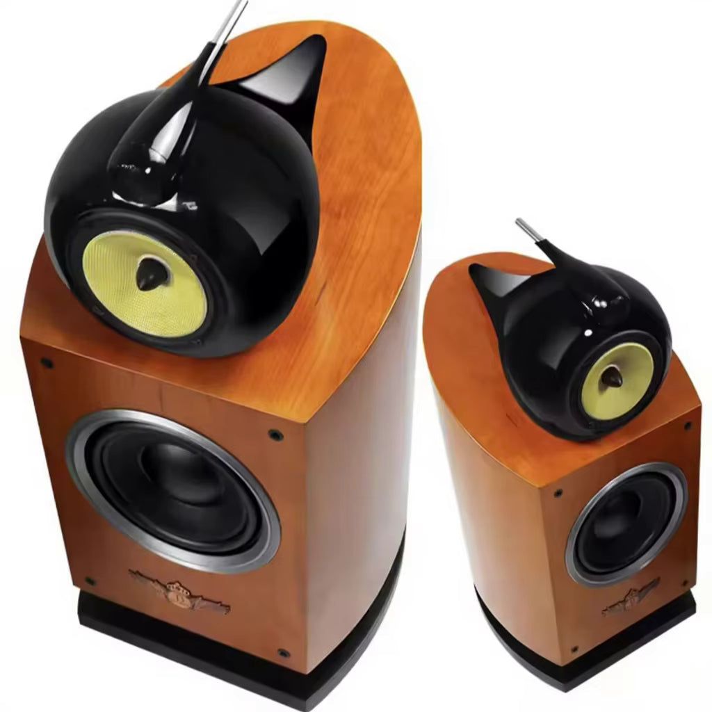 KYYSLB Nautilus HiFi Bookshelf Speaker | 3-Way 8" Bass | 200W Passive