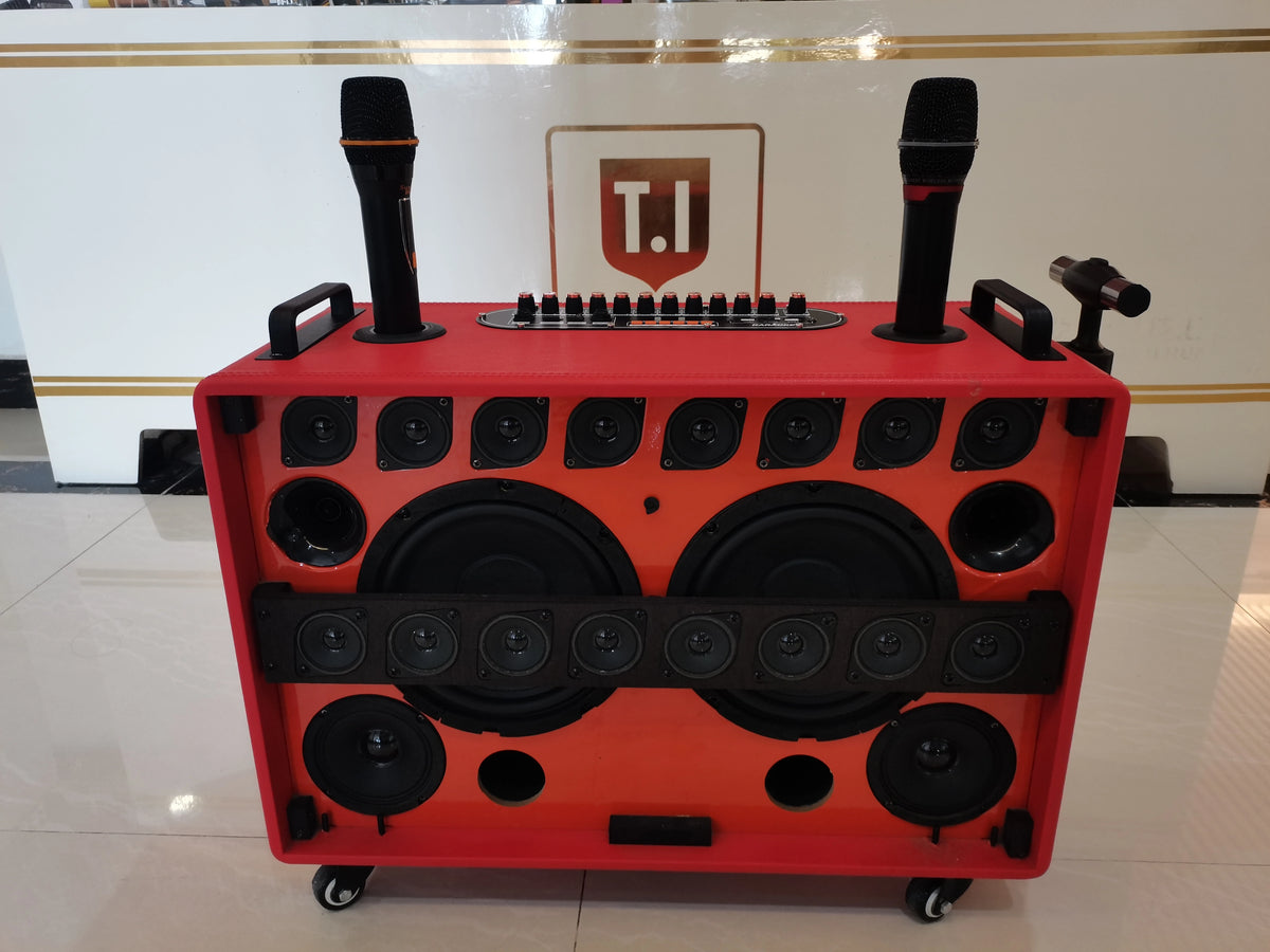 LX-show Luxury Lifestyle Speaker – 180W Bluetooth Speaker with Wireless Microphones