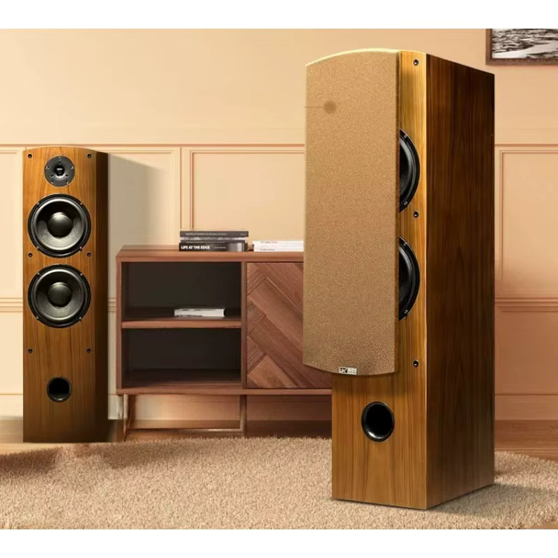 KYYSLB 159 Audiophile Floor Speakers – Dual 8" HiFi | Deep Bass | 20–200W