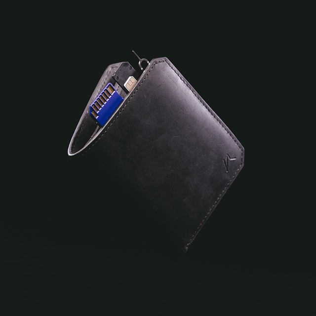 Luxury leather wallet